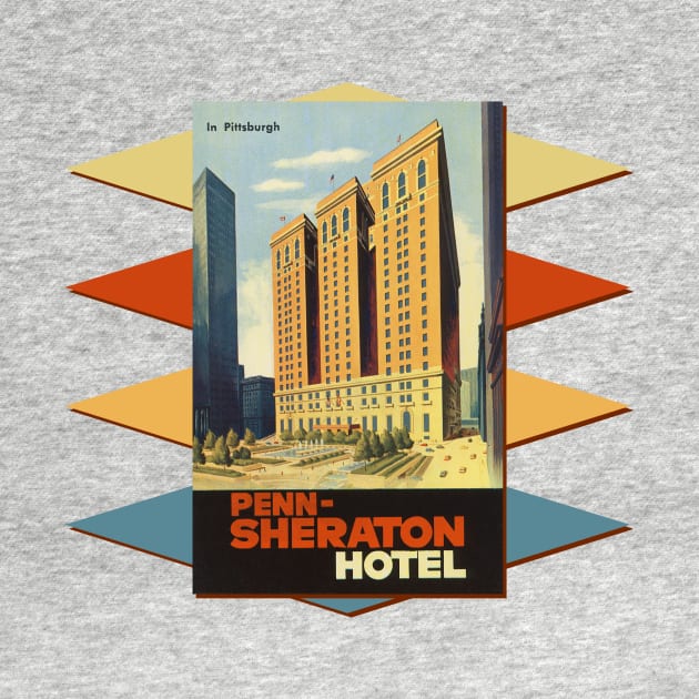 Penn Sheraton Hotel Pittsburgh PA by MatchbookGraphics